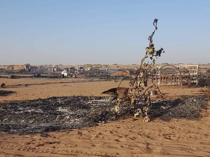  RSF Burning of the Village of Beridik in North Darfur – Al-Fashir ,November 2, 2024